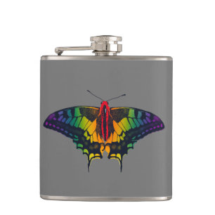 Rainbow Prilag Frack Butterfly Flachmann