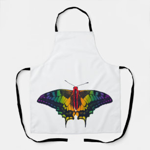 Rainbow Prilag Frack Butterfly Schürze