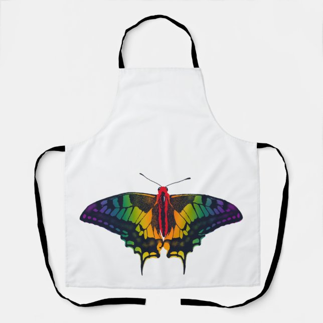 Rainbow Prilag Frack Butterfly Schürze (Vorderseite)