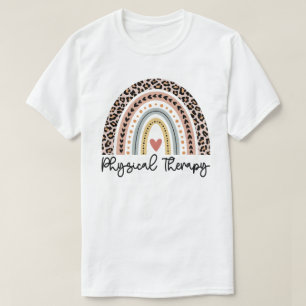Rainbow PT PTA Physikalischer Therapeut Geschenk T-Shirt