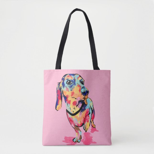 Rainbow Pup Tasche (Vorderseite)