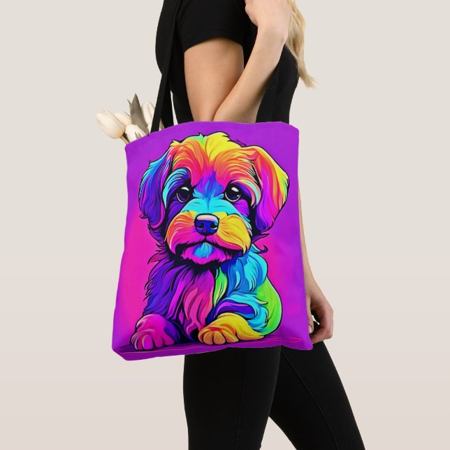 Rainbow Puppy Arts Tasche (Von Nahem)