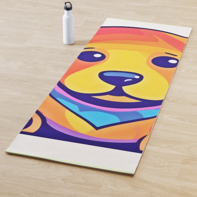 Rainbow Puppy-Liebe Yogamatte (Beispiel)