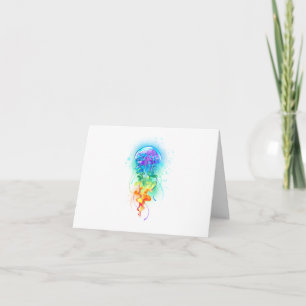 Rainbow-Qualle Einladung