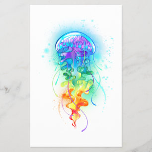 Rainbow-Qualle Flyer