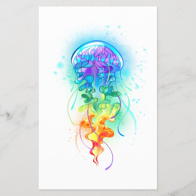 Rainbow-Qualle Flyer (Vorne)