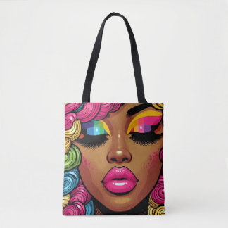 Rainbow Radiation Tote Bag Tasche