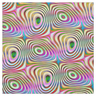 Rainbow-Rainbow-Rundquadratmuster Stoff