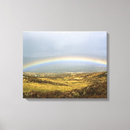 Rainbow Rannoch Moor Scotland Postcard Poster Foto Leinwanddruck