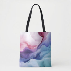 Rainbow-Rauch-Swirbelmuster Tasche