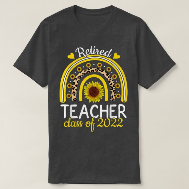 Rainbow-Rentirement-Klasse 2022 T-Shirt (Design vorne)