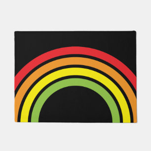 Rainbow Retro Floormat Fußmatte