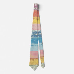 Rainbow-Retro-Regenbogen gestreift Krawatte