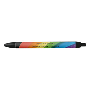 RAINBOW Rette meinen Planeten (anpassbar) Kugelschreiber