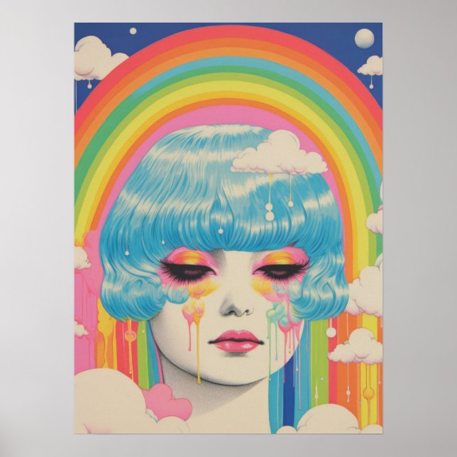 Rainbow Reverie Poster (Vorne)