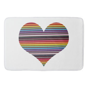 Rainbow Ribbon-Kabel Badematte