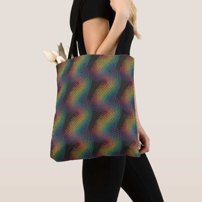 Rainbow Ripples Tasche (Von Nahem)