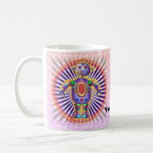 Rainbow Robot Tasse