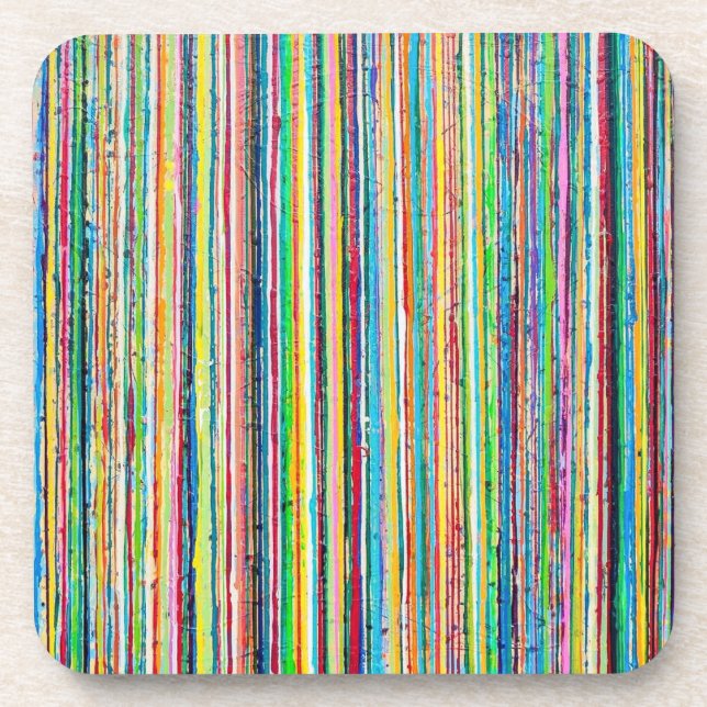 Rainbow Roll Set von 6 Untersetzer (Vorderseite)