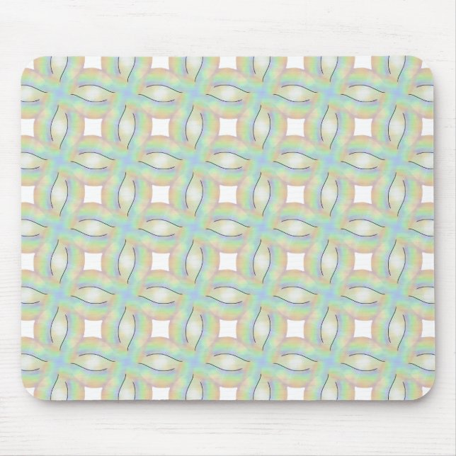 Rainbow Rope 3D Mousepad (Vorne)