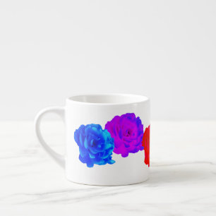 Rainbow Rose Sweet Delight Espressotasse