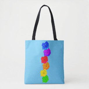 Rainbow-Rose Tasche