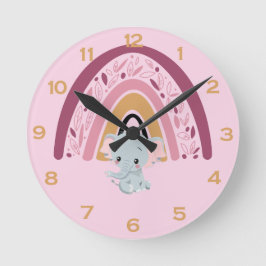 Rainbow Round Clock Runde Wanduhr