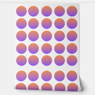 Rainbow Round Tapete