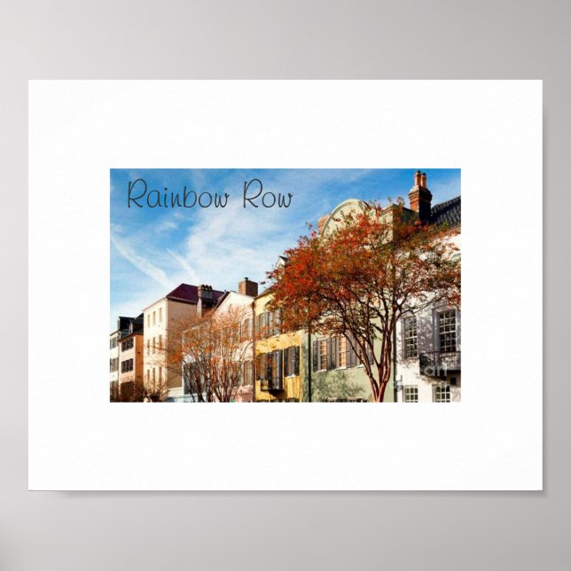Rainbow Row Poster (Vorne)
