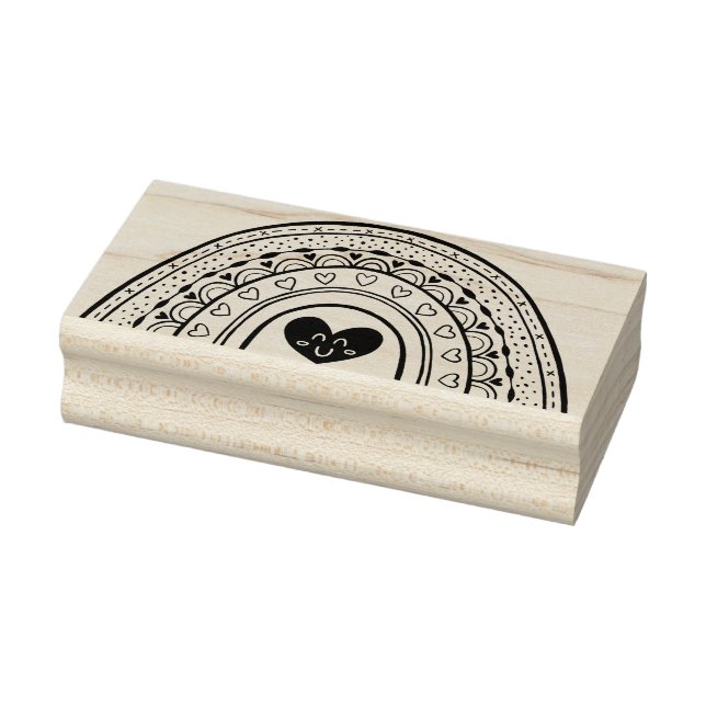 Rainbow Rubber-Briefmarke Gummistempel (Stempel)