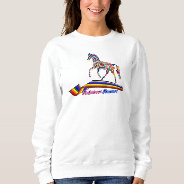 Rainbow Runner Sweatshirt (Vorderseite)