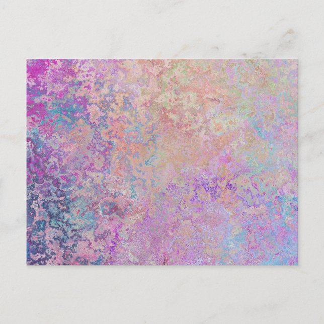 Rainbow Rust Postkarte (Vorderseite)