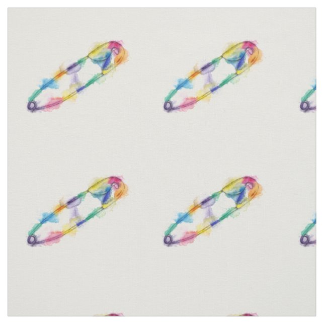 Rainbow Safety Button Stoff (Muster)