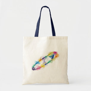 Rainbow Safety Button Toto Bag Tragetasche