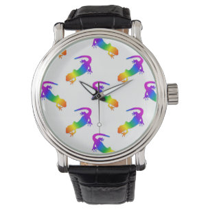 Rainbow Salamander Armbanduhr