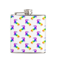 Rainbow Salamander Pattern