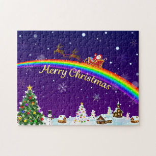 Rainbow Santa Claus