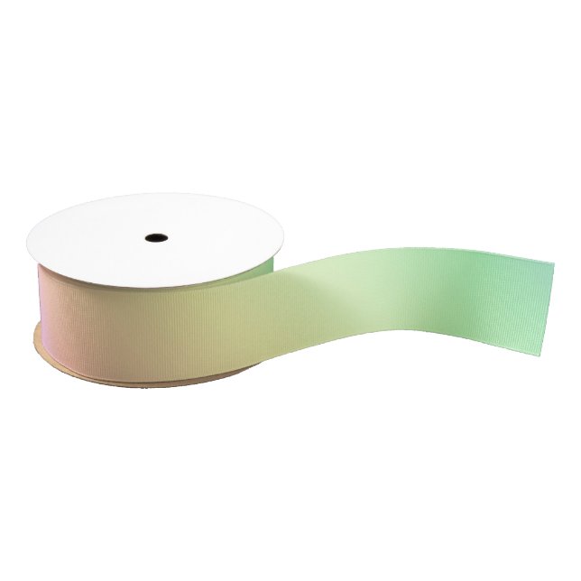Rainbow Satin Ribbon Ripsband (Spule)
