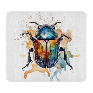 Rainbow Scarab Schneidebrett