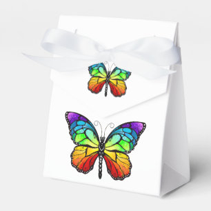 Rainbow-Schmetterling Monarch Geschenkschachtel
