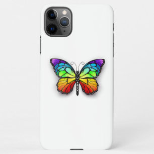 Rainbow-Schmetterling Monarch iPhone 11Pro Max Hülle