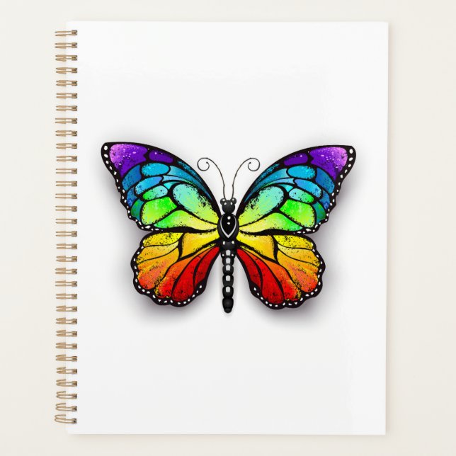 Rainbow-Schmetterling Monarch Planer (Vorderseite)
