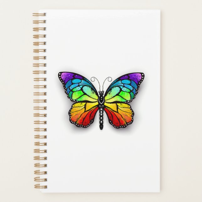Rainbow-Schmetterling Monarch Planer (Vorderseite)