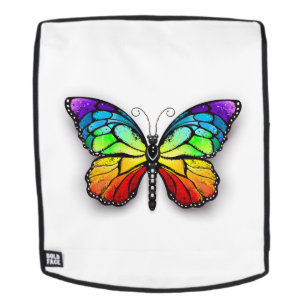 Rainbow-Schmetterling Monarch Rucksack