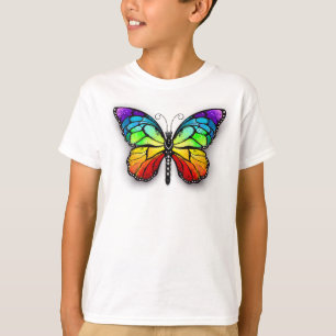 Rainbow-Schmetterling Monarch T-Shirt