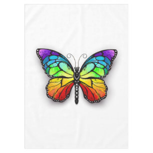 Rainbow-Schmetterling Monarch Tischdecke