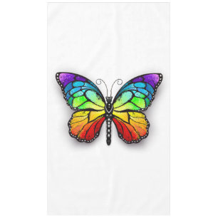 Rainbow-Schmetterling Monarch Tischdecke