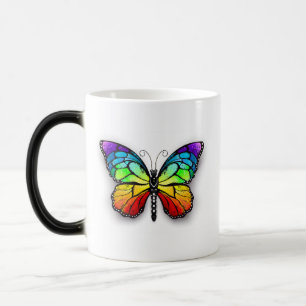 Rainbow-Schmetterling Monarch Verwandlungstasse