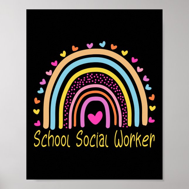 Rainbow School Social Worker Poster (Vorne)
