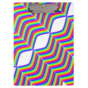 Rainbow Scope Clipboard Klemmbrett